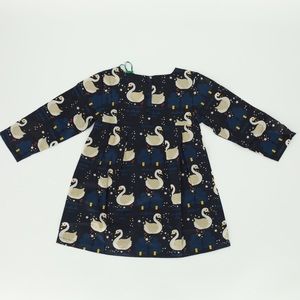 LITTLE GREEN RADICALS Night Swimming Smock Dress